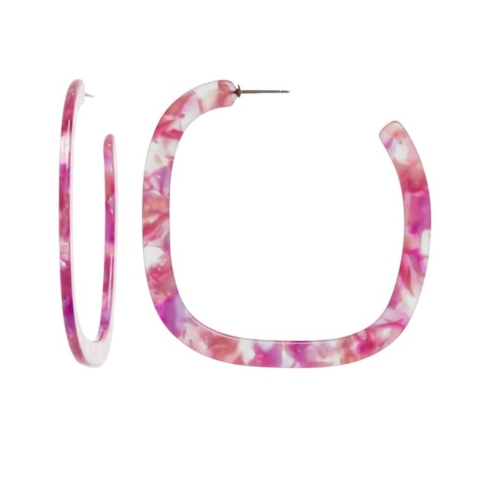 Banana Republic Square Hoop Earrings